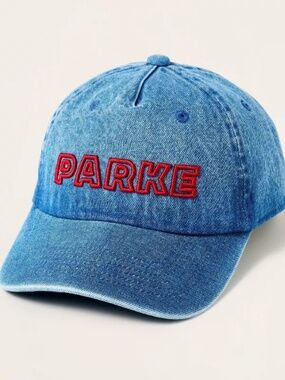 Parke x Target Denim Adjustable Cotton Baseball Hat - NEW w/tags - Ltd Edition